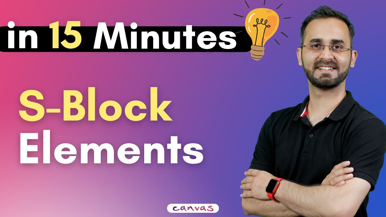 Revise S Block In Just 15 Minutes? | Paaras Thakur Sir Reveals All!