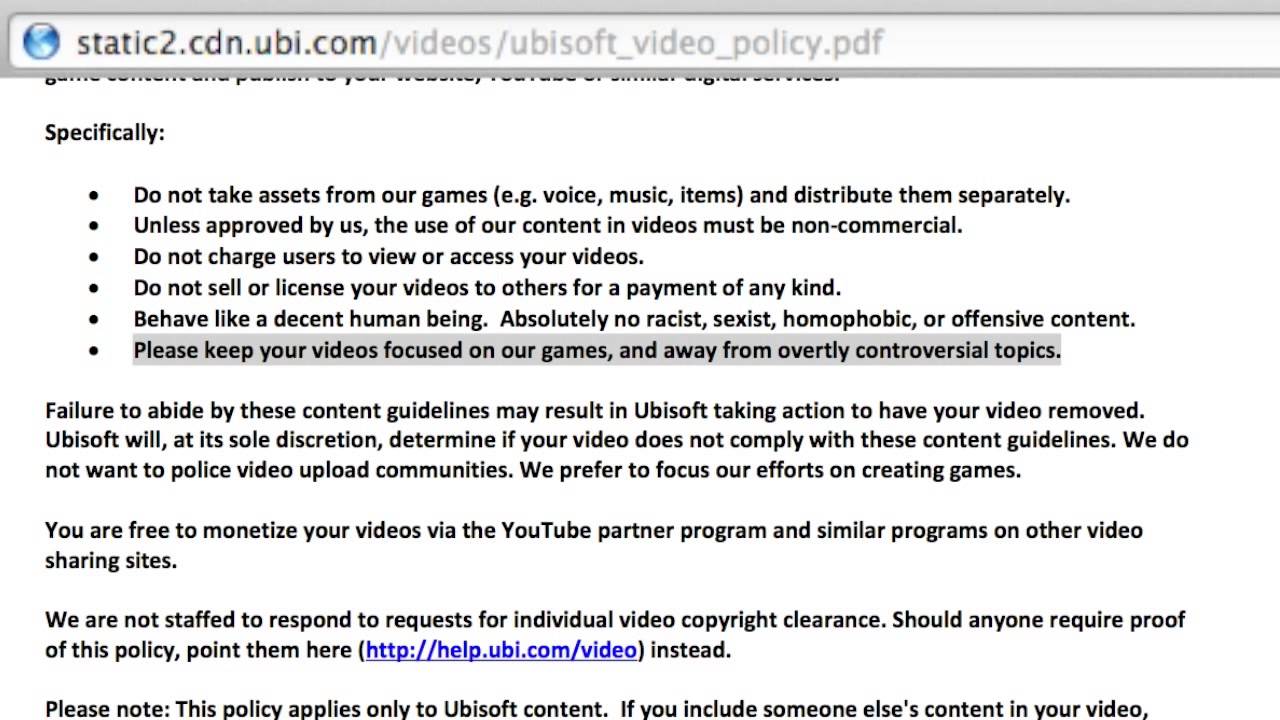 Let's Play Lizenzen bekommen - Ubisoft