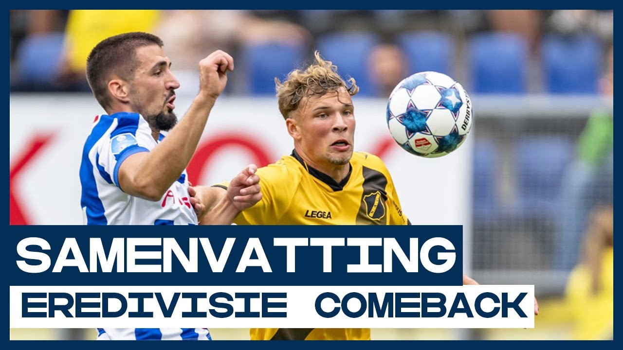 Volle bak opmerkelijke momenten in Breda 😮 | Samenvatting NAC Breda - sc Heerenveen | De Comeback