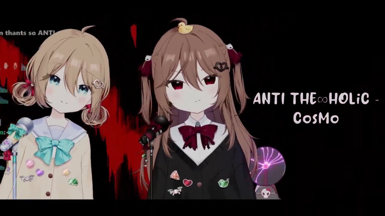 Evil Neuro x Neuro-Sama V3 sings ANTI ∞ THE HOLIC by CosMo [karaoke Cover Version] w/subtitle