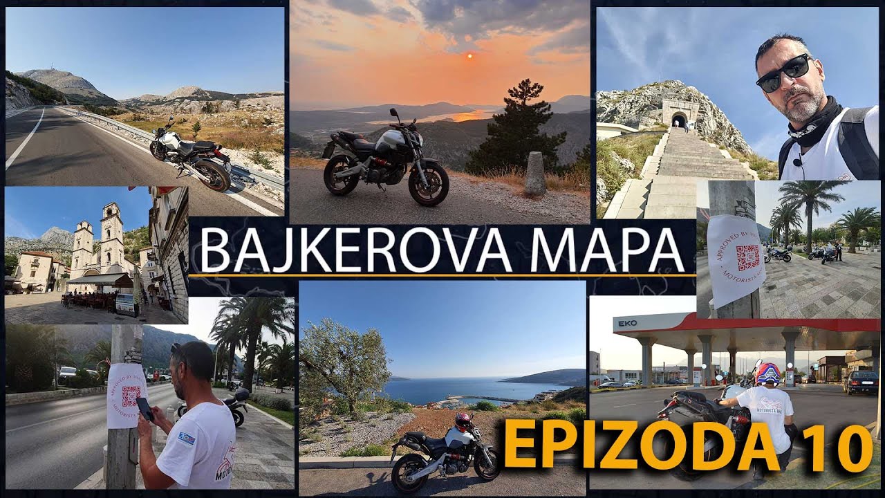 Bajkerova Mapa -10 Epizoda - Cetinje - Lovćen - Kotor