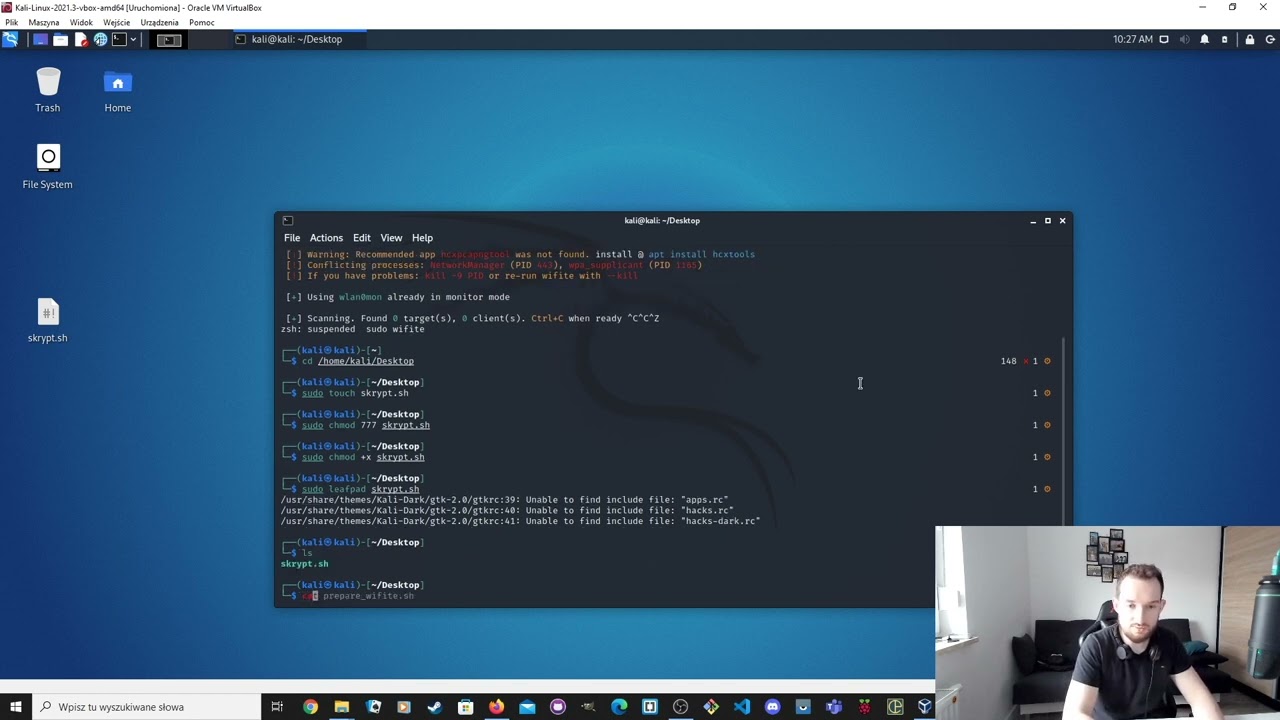 Jak zainstalować Pyrit do Wifite? Testy sieci bezprzewodowej. Złam hasło do WiFi. Kali Linux