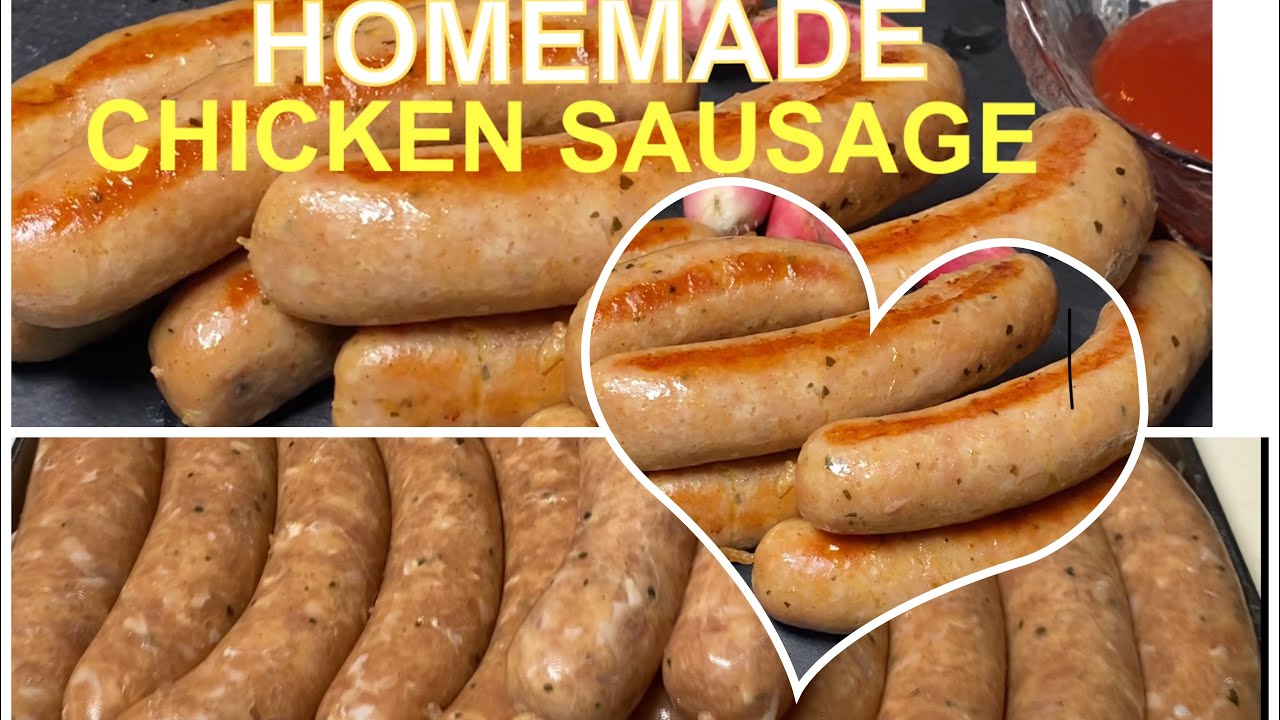 HOMEMADE CHICKEN SAUSAGE/ HINDI PO ITO LONGGANISA 😊