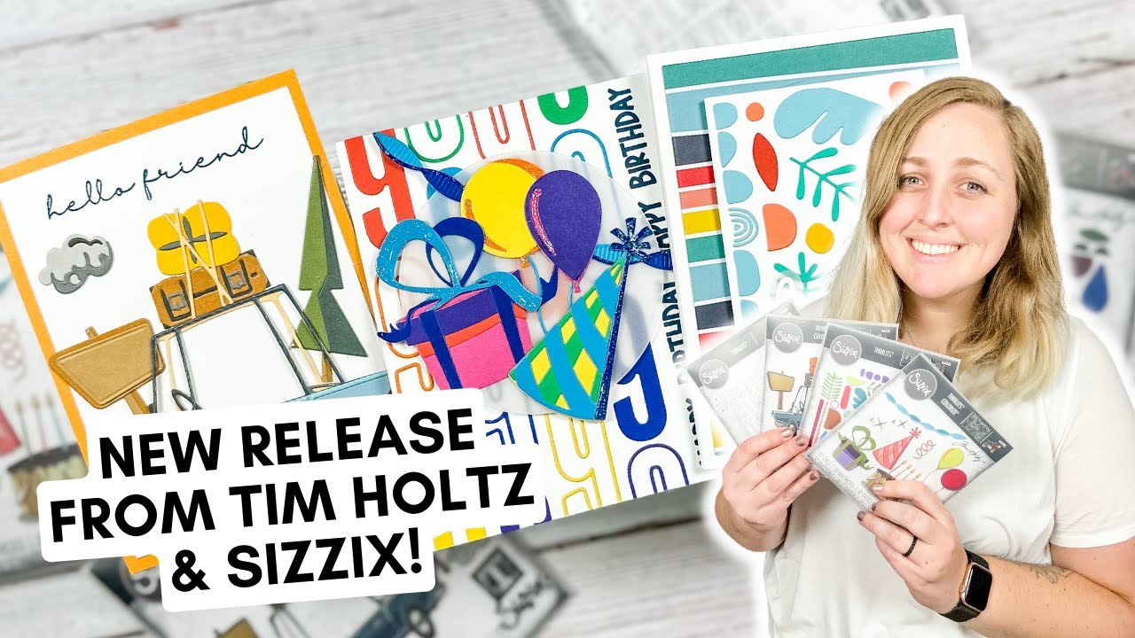 New Release from Tim Holtz and Sizzix [Available at Scrapbook.com!]