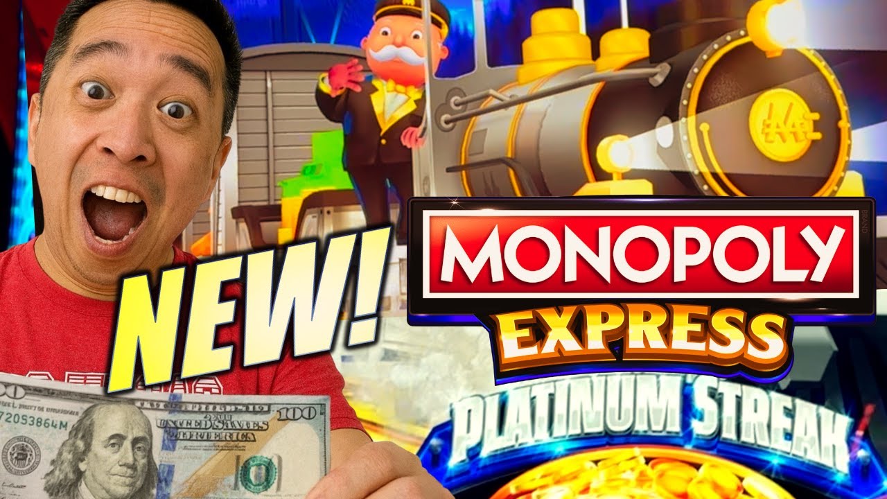 ★NEW SLOT!★ BEST MONOPOLY SLOT YET?! MONOPOLY EXPRESS (PLATINUM STREAK) Slot Machine (L&W)