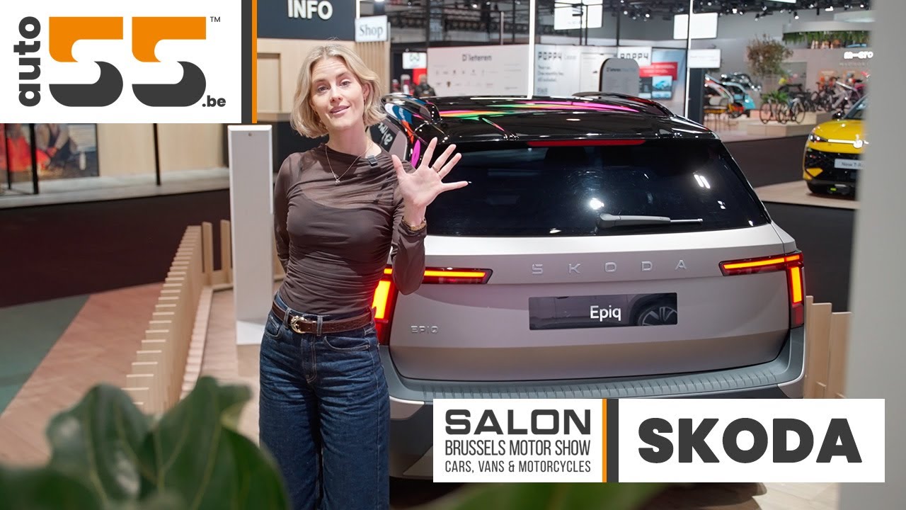Skoda op Autosalon Brussel 2026: Family Editions + Epiq concept