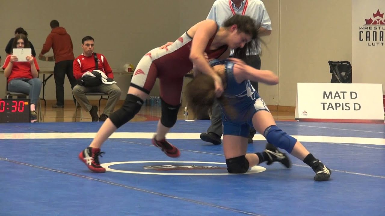 2015 JR CDN NAT FW44kg Regina Martinez (Sudbury) vs Victoria Gonzalo (Bears)