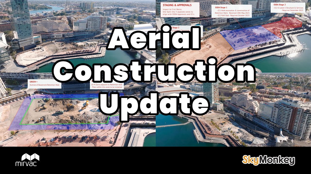 Mirvac - Harbourside Site Demarcation - May 2023