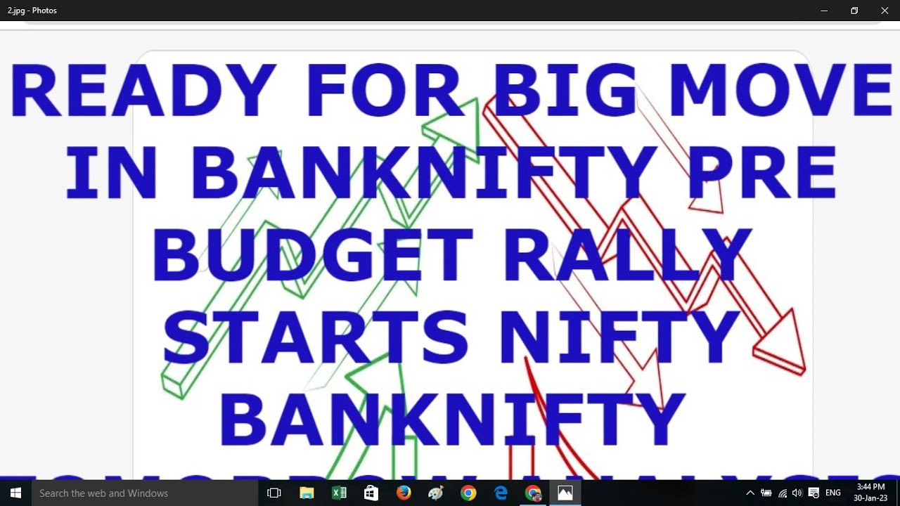 TOMORROW BIG MOVE BEFORE PRE BUDGET IN BANKNIFTY, NIFTY BANKNIFTY ANALYSIS, CATCH THE BIG POINTS.