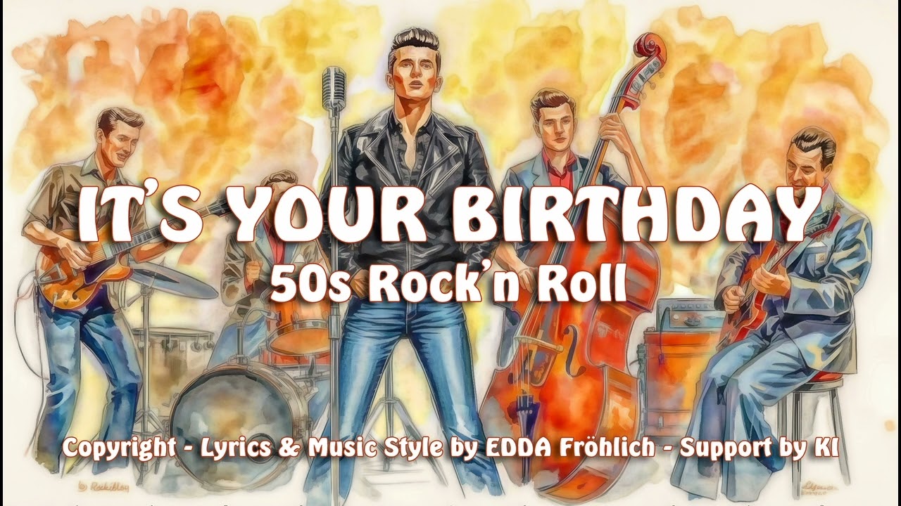 IT'S YOUR BIRTHDAY   50s Rock'n Roll