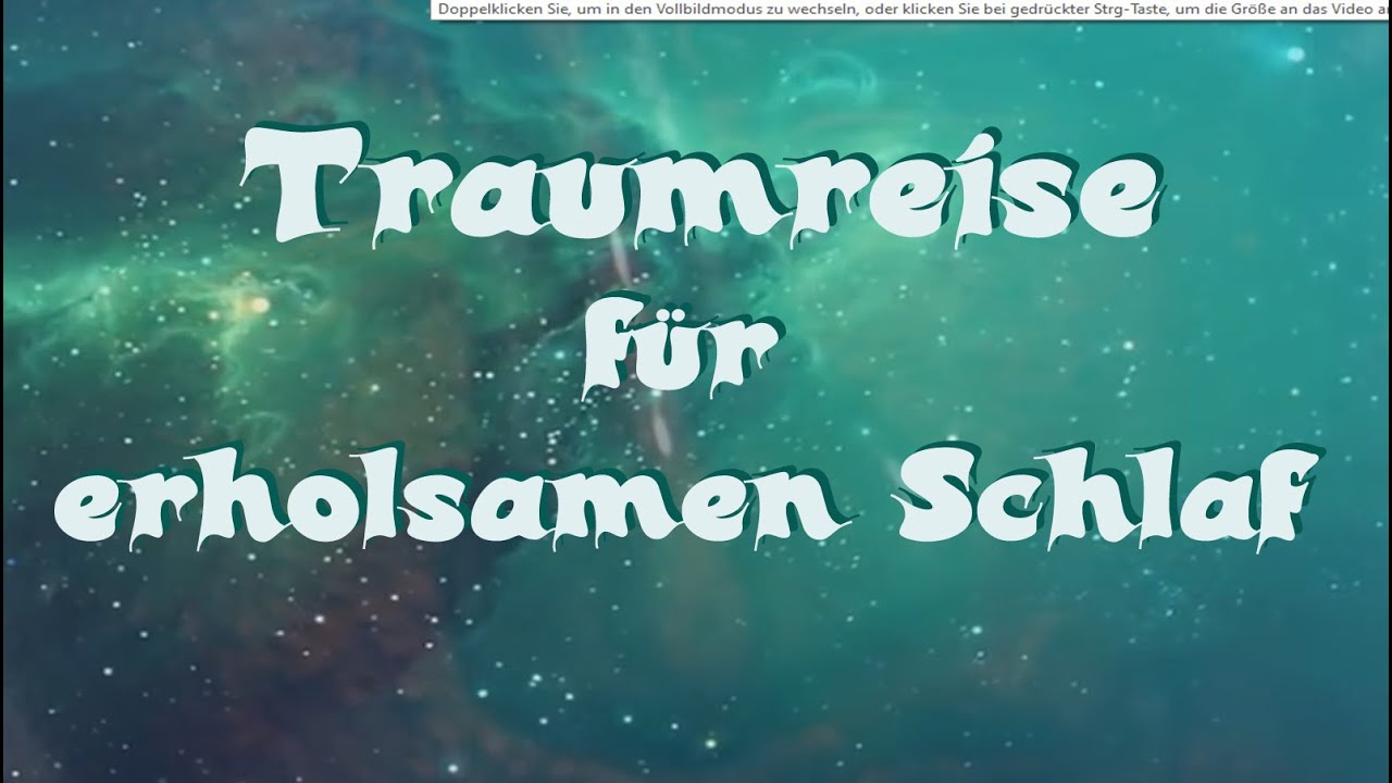 Gef&uuml;hrte Meditation - Traumreise f&uuml;r erholsamen Schlaf