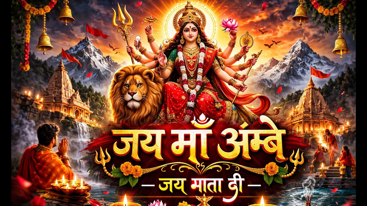 जय माँ अंबे | ओ मेरी मैया ओ जगदम्बे | Beautiful Maa Durga Bhajan | Navratri Special Bhakti Song