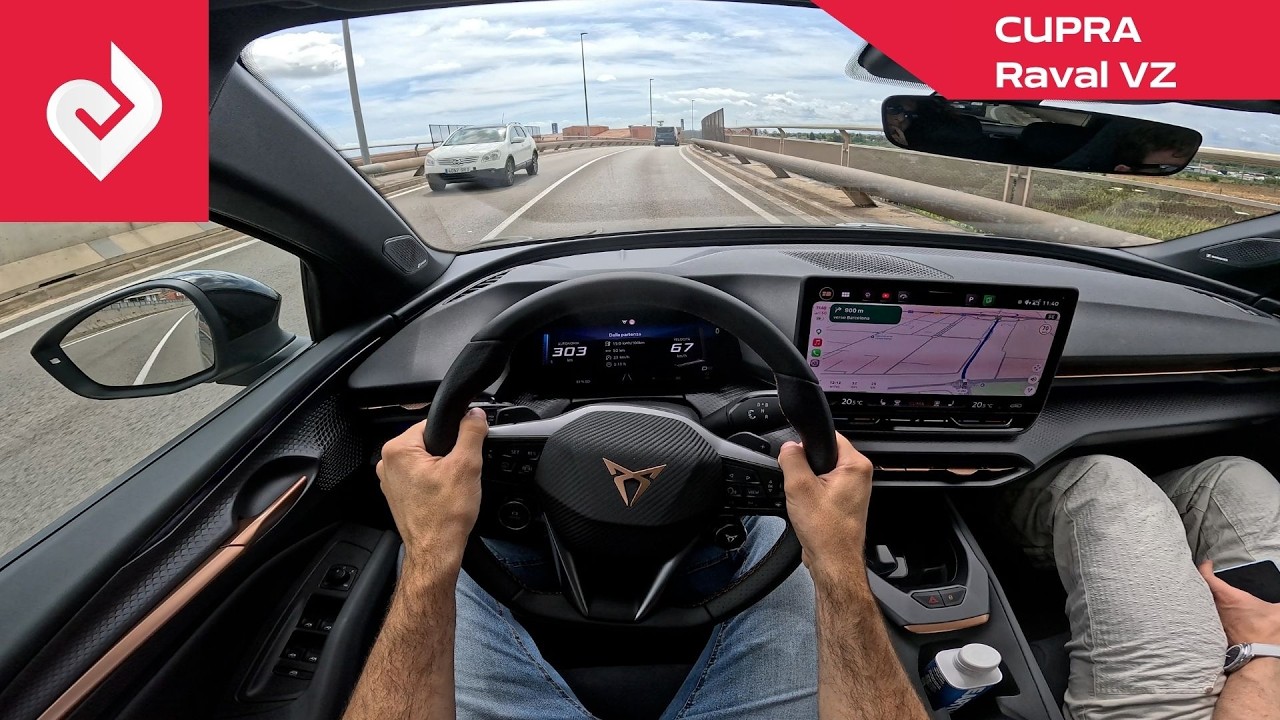 POV/ASMR Cupra Raval VZ | Walkaround, Interior, Driving