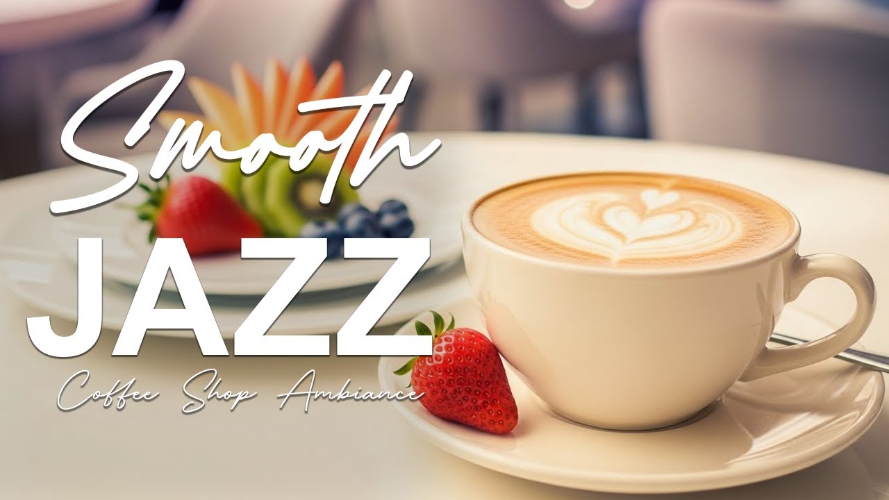 Smooth Jazz ☕ Coffee Shop Ambiance - Positive Bossa Nova Instrumental for Relaxing
