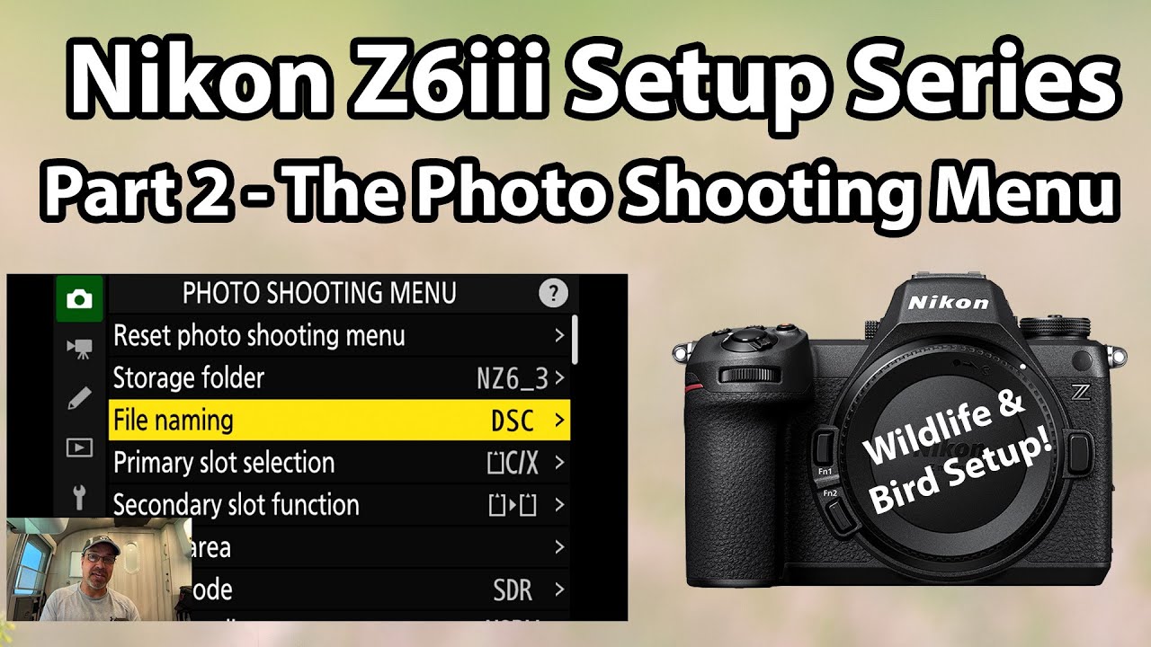 Nikon Z6iii Setup Guide Series: The Photo Shooting Menu (Part 2 of 4)