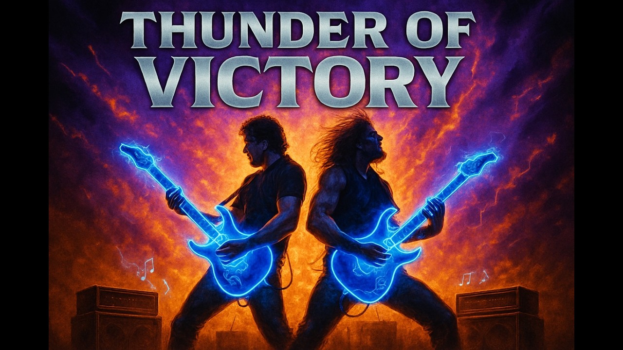 THUNDER OF VICTORY - Epic 80s Metal Anthem with Dual Guitar Solos | Nova Boost