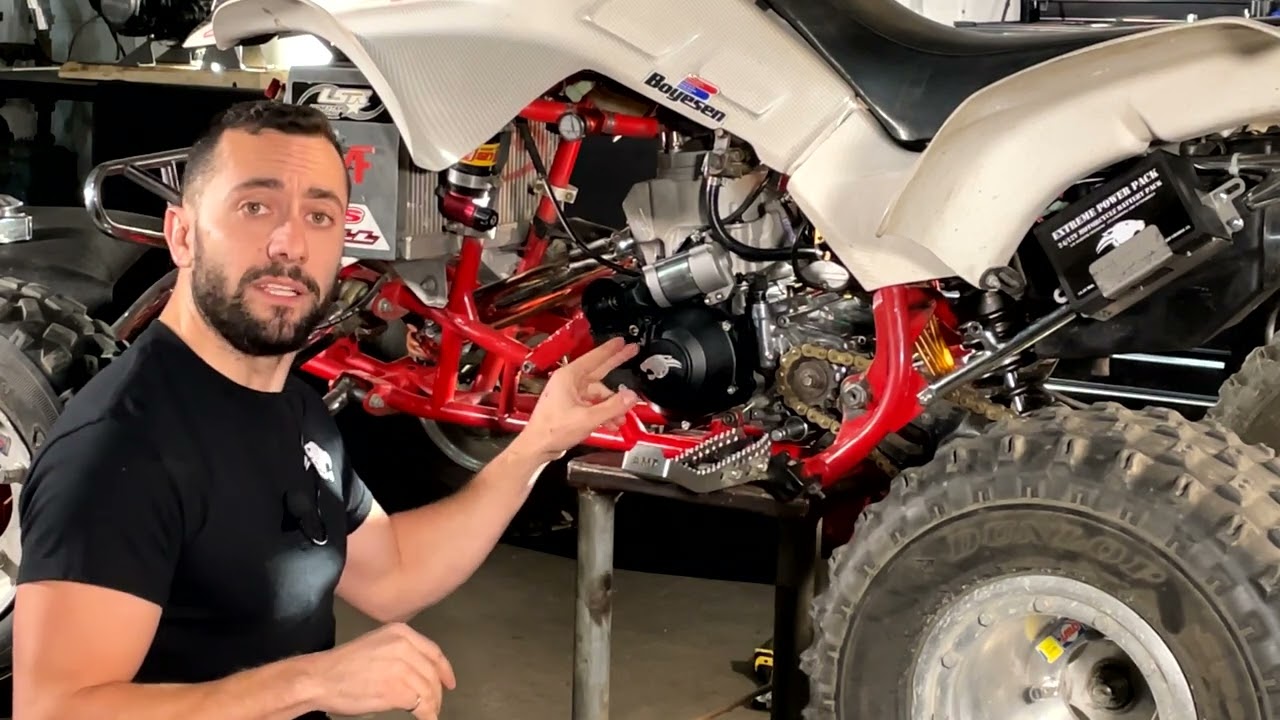 Panthera Motors - Honda trx250r and atc250r electric starter kit