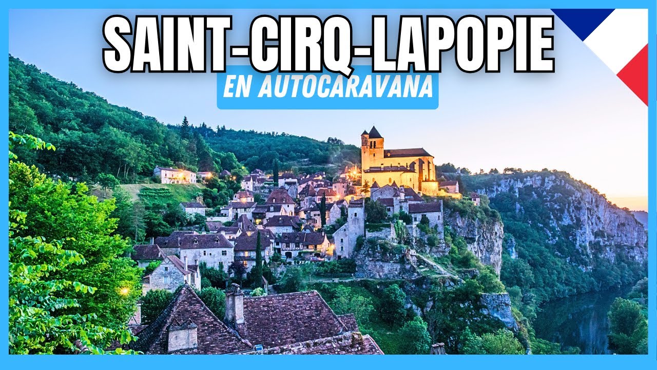 🇫🇷 Descubriendo la magia de Sauveterre-de-Rouergue y Saint-Cirq-Lapopie | Francia en autocaravana#10