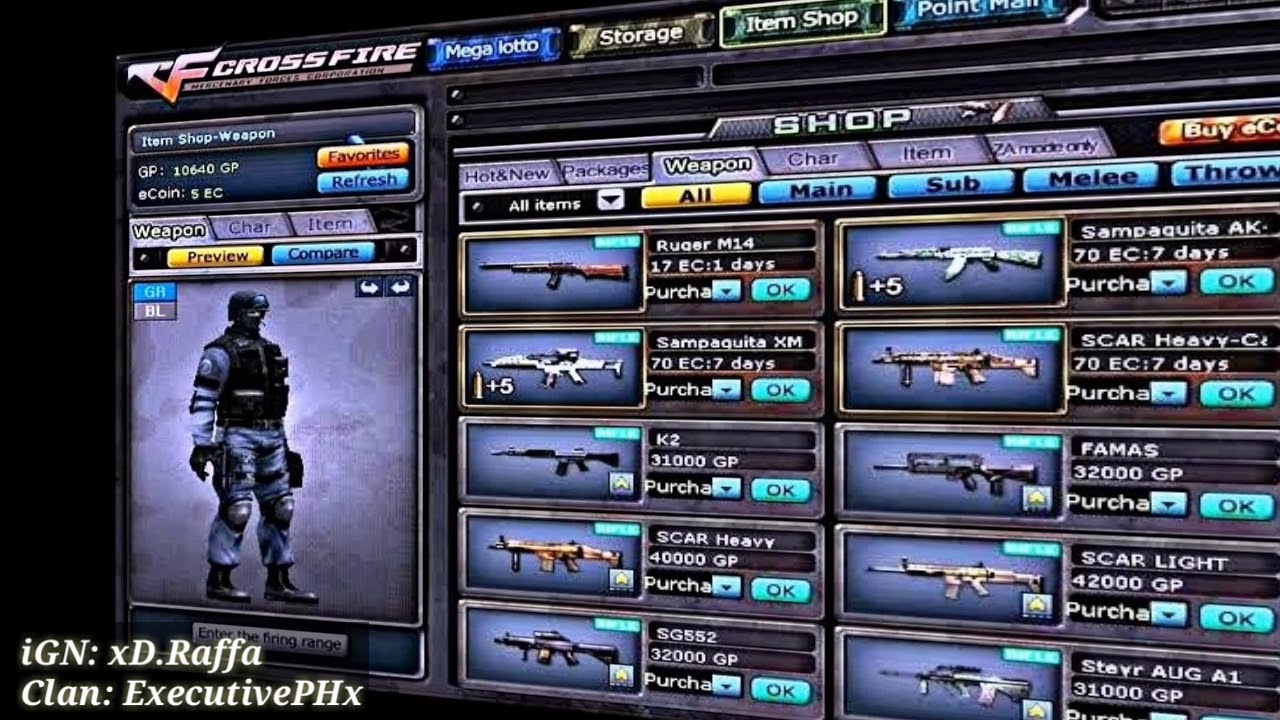 Crossfire Philippines Old Version