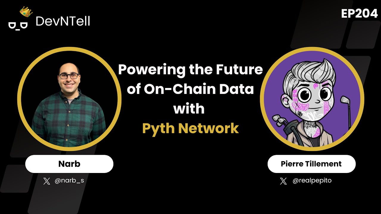DevNTell - Powering the Future of On-Chain Data with Pyth Network