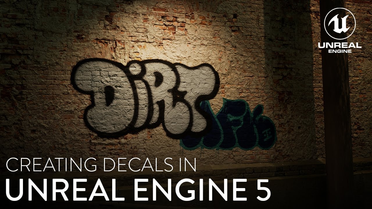 Создание декалей в Unreal Engine 5
