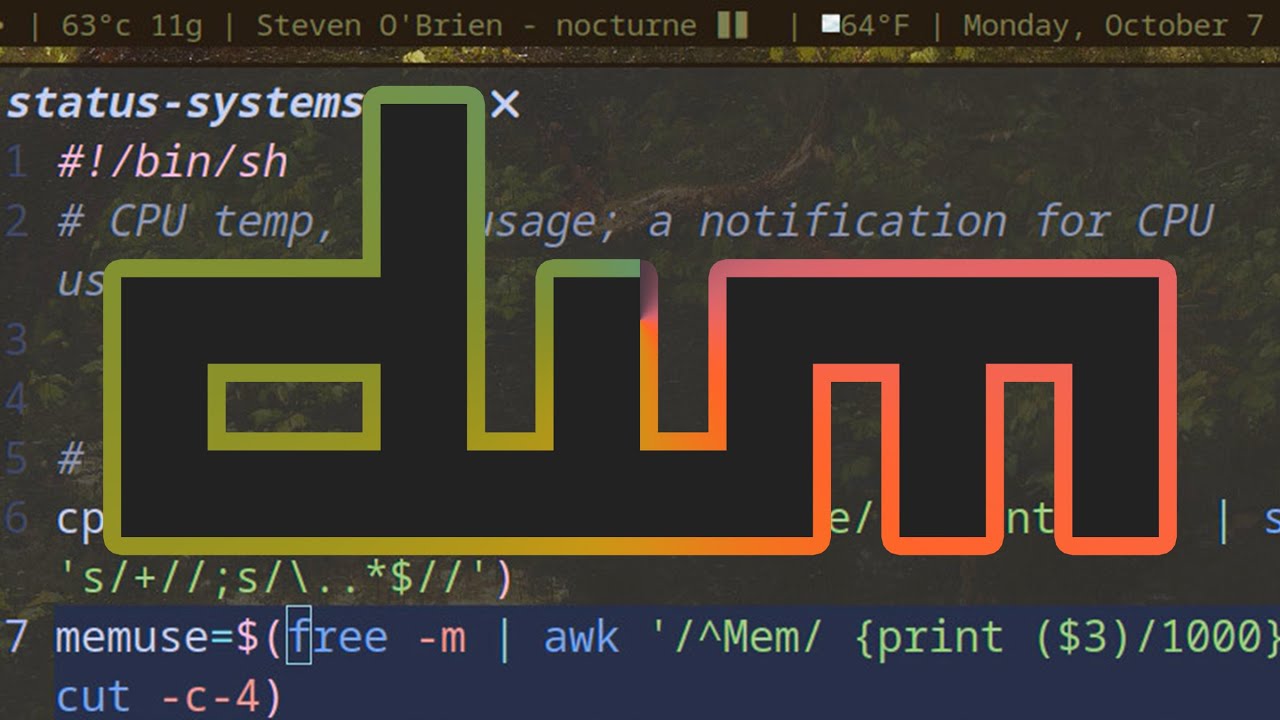 How I configure my status bar