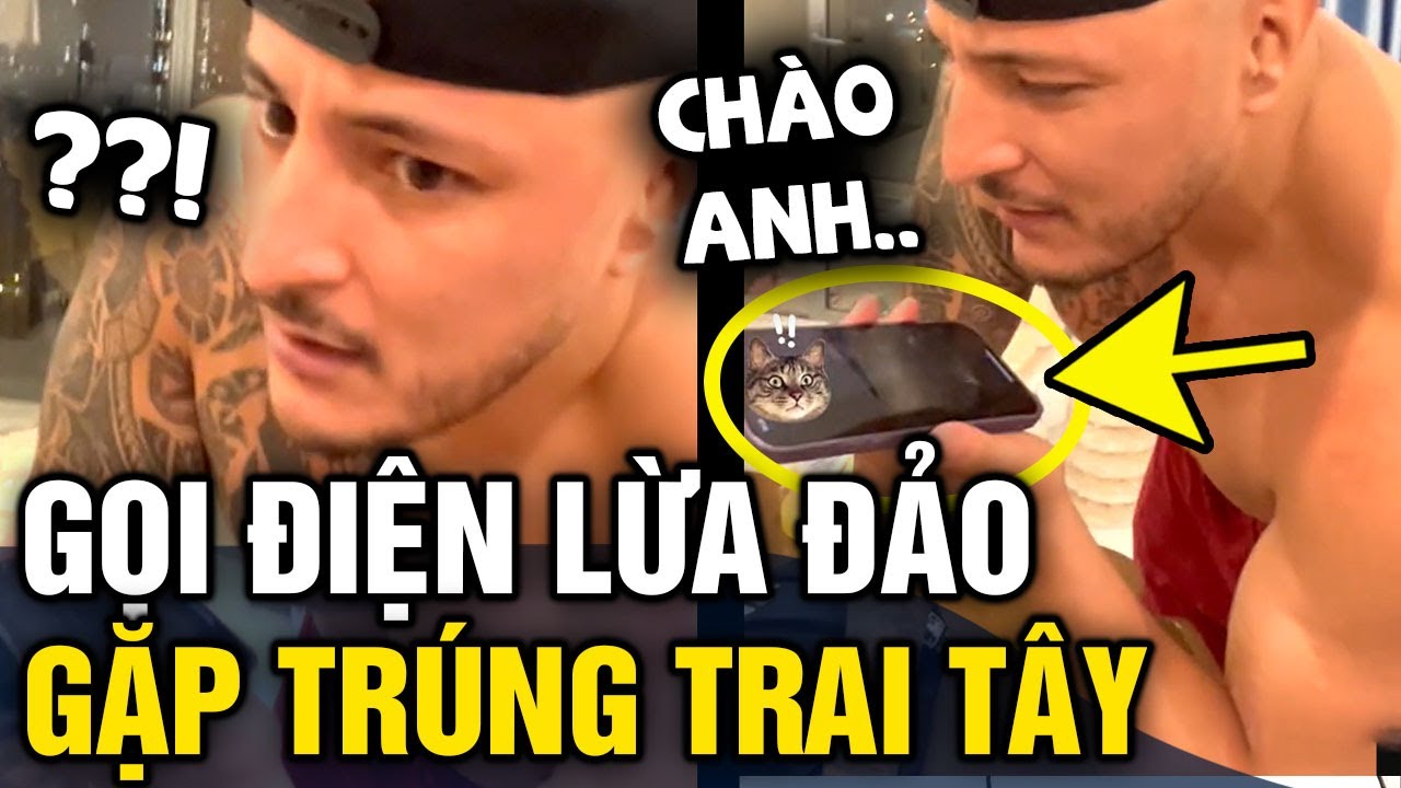 Gọi điện 'ĐỊNH LỪA ĐẢO' nhưng gặp phải TRAI TÂY, cô gái quay xe đổi qua TÁN TỈNH | Tin 3 Phút