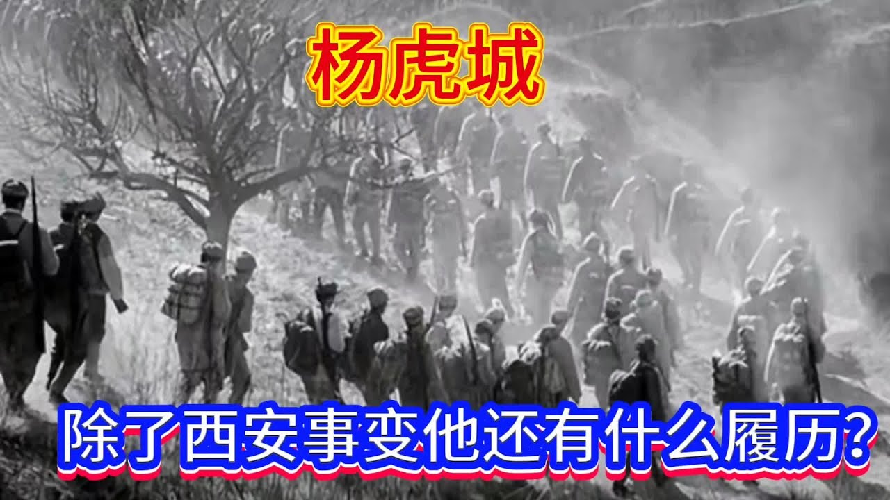 杨虎城除了西安事变外还有什么履历？