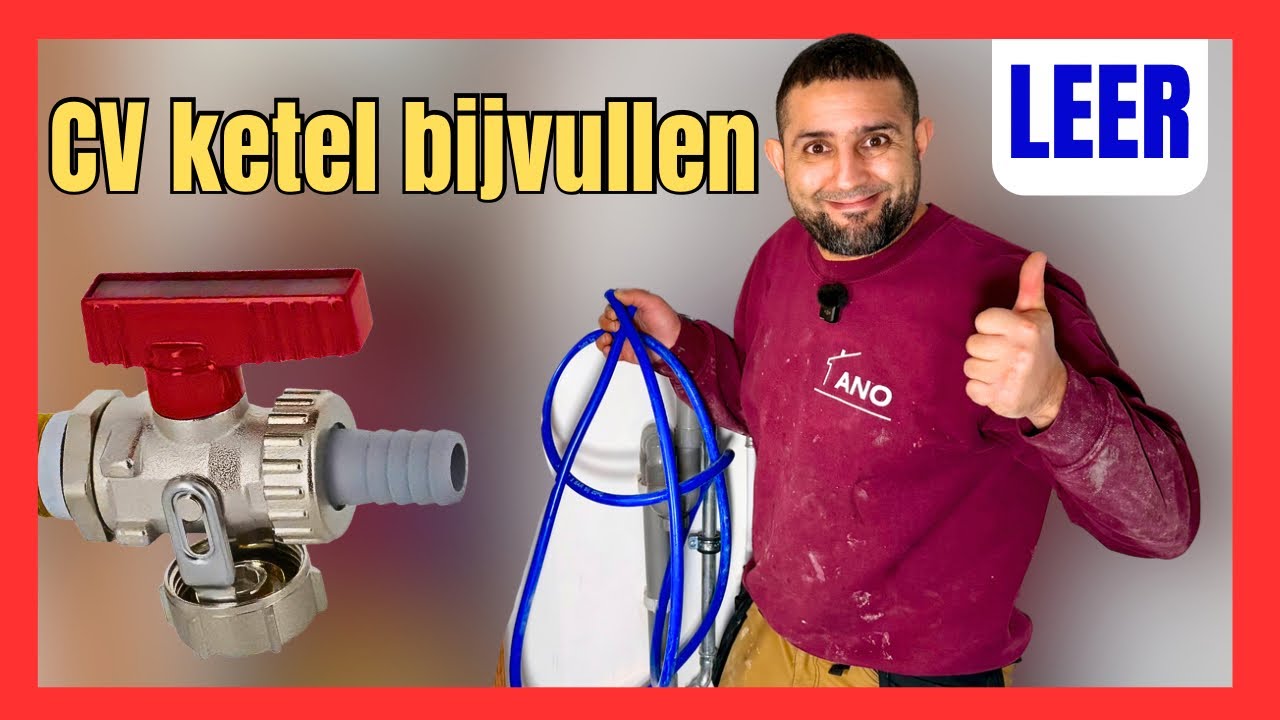 Leer zelf je cv ketel vullen, vakkundig en zonder lekkages! #plumbing
