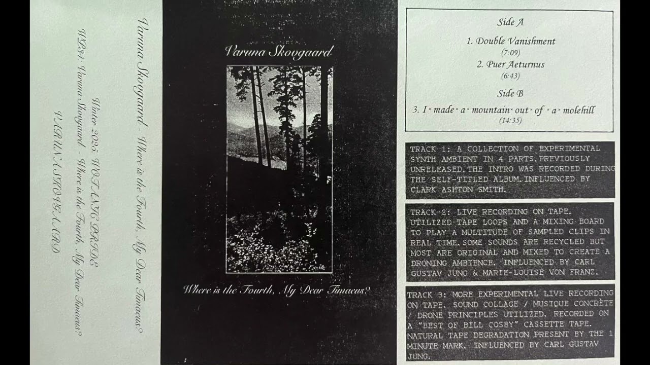 Varuna Skovgaard - Where is the Fourth, My Dear Timaeus? (Demo 2025)