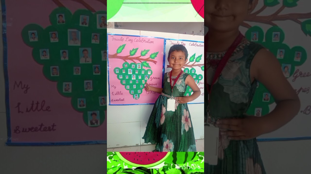 Ukg fruits day celebration
