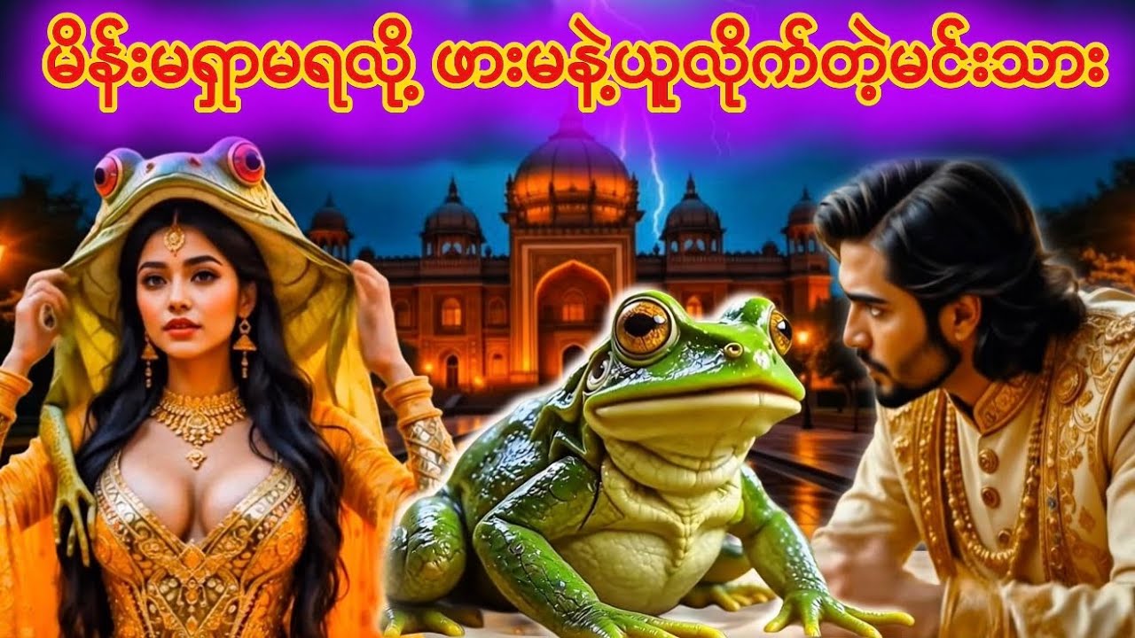 မိန်းမရှာမရလို့ ဖားမနဲ့ယူလိုက်တဲ့မင်းသား 😱