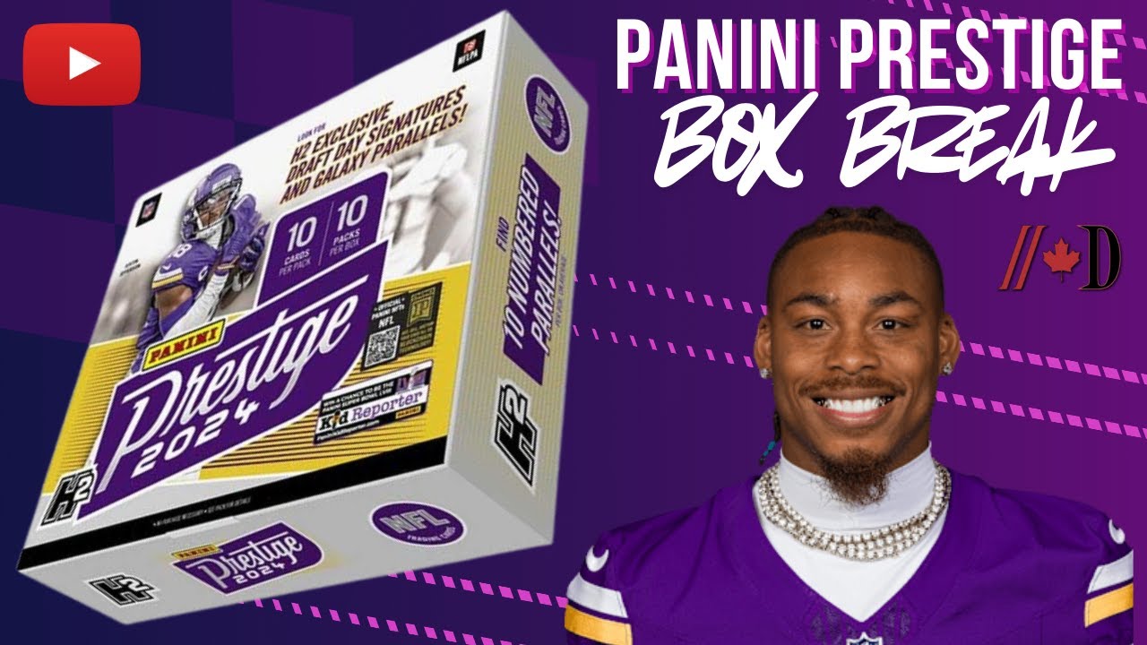 What’s Inside 2024 NFL Panini Prestige? | Full Box Break & Hits Review