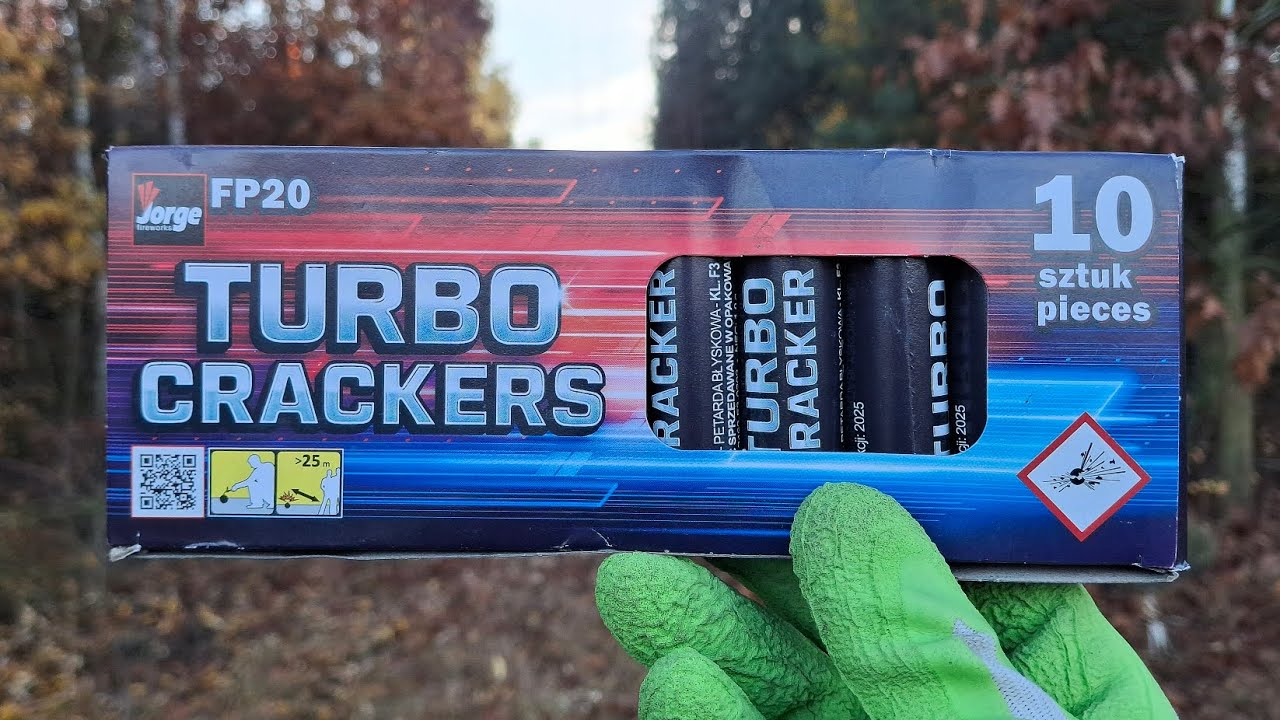 Turbo crackers FP20 Jorge fireworks 2025 