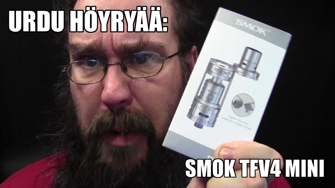 SMOK TFV4 Mini - kiitokset Smok