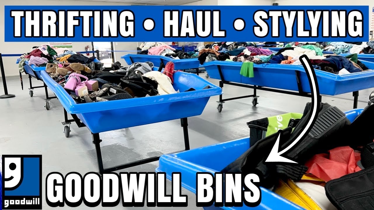 Back at the Goodwill Bins&hellip;Did I Actually Grab It? THRIFTING home decor and styling it!
