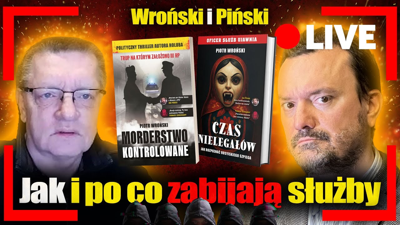 [LIVE] Które z zabójstw w XX i XXI wieku miały cele polityczne? Płk WR0ŃSKI i Jan PIŃSKI na żywo