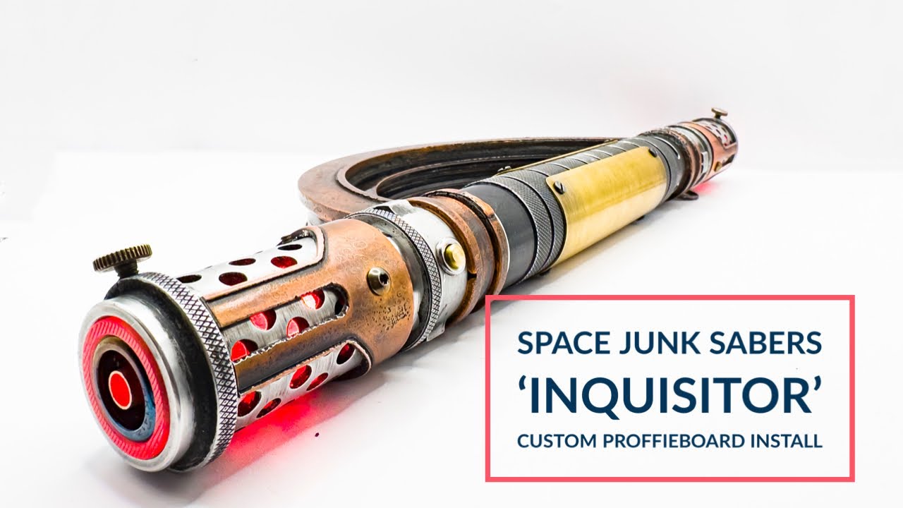 Space Junk Sabers ‘Inquisitor’ with a Custom Removable Chassis