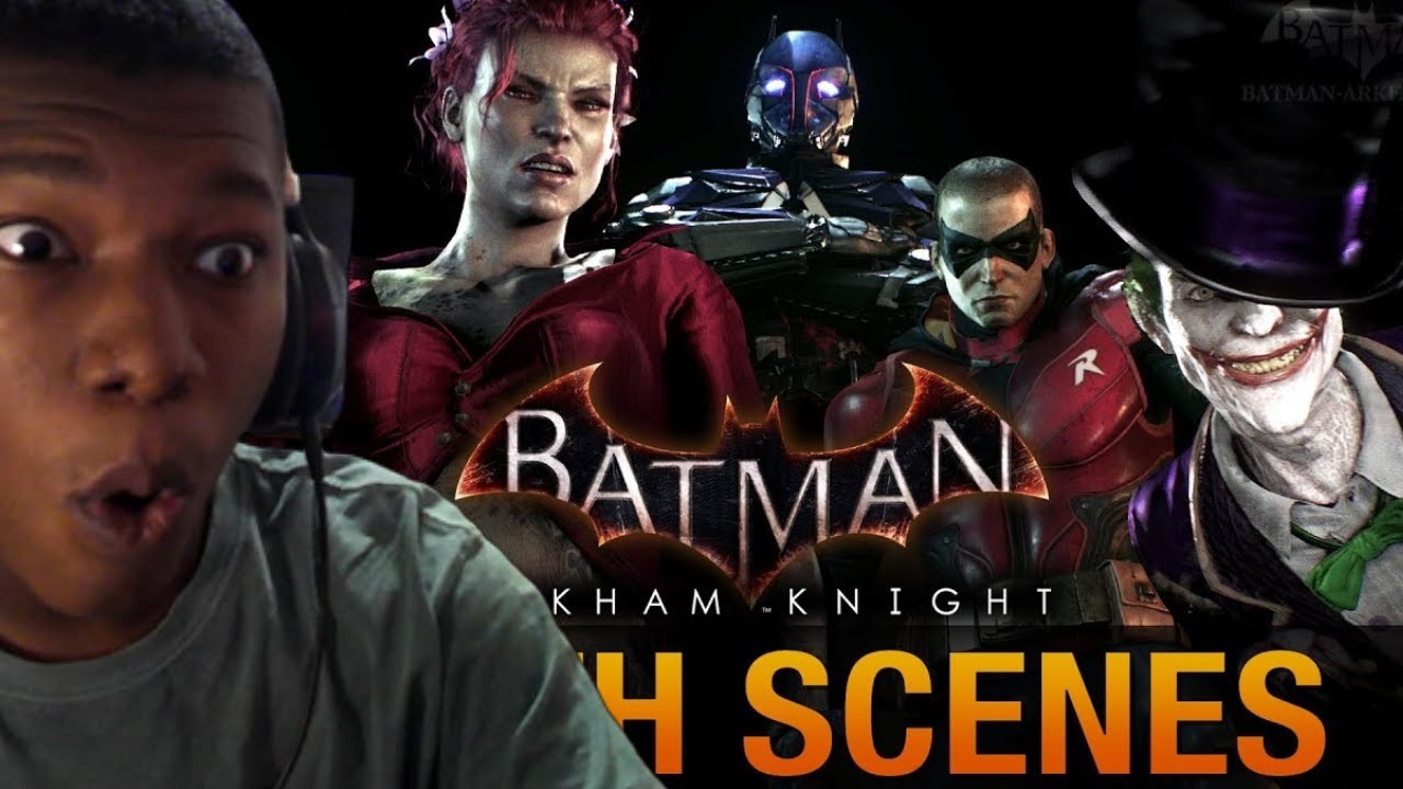 Batman: Arkham Knight - All Game Over Death Scenes REACTION