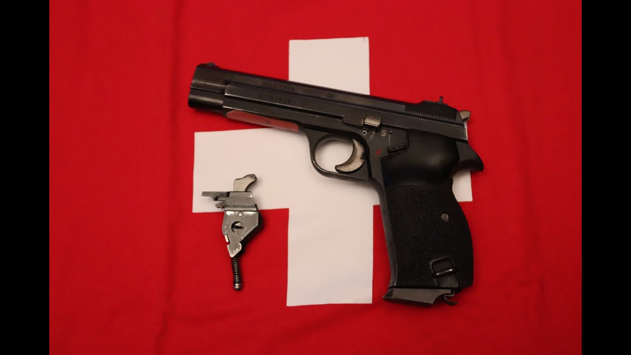 Sig P210 Abzug einstellen