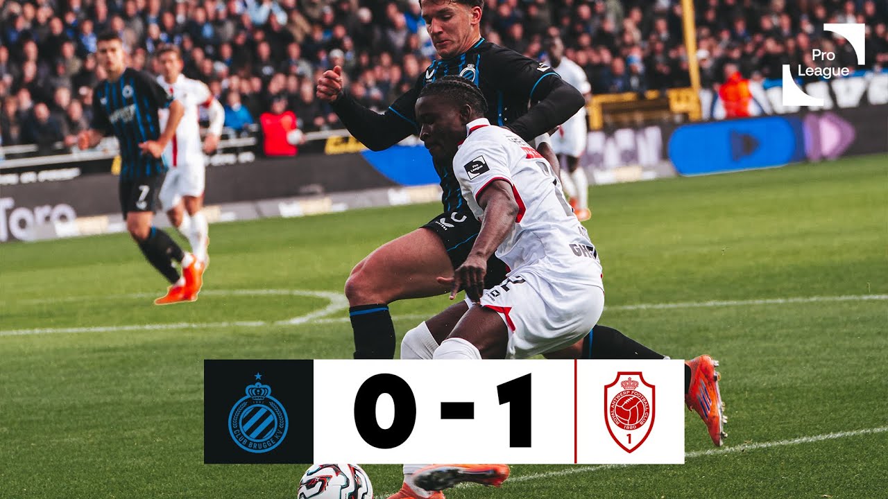 HIGHLIGHTS I CLUB BRUGGE 0-1 R ANTWERP FC I #JPL MD16 I 2025-2026