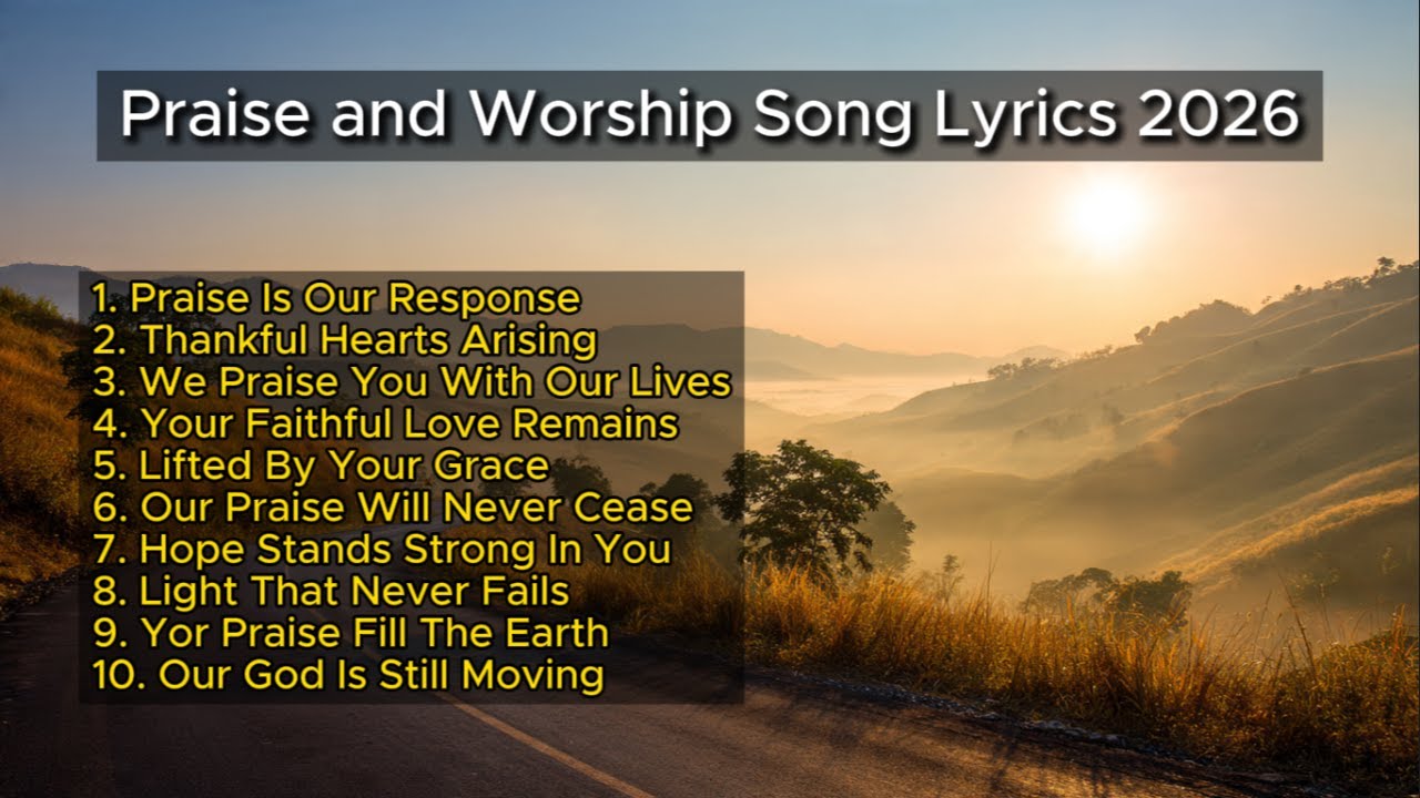 Praise and Worship Songs 2026 | Sing Along with Lyrics