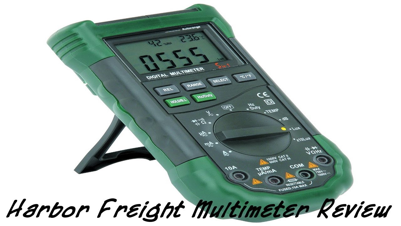 Обзор DMM Harbor Freight Cen-Tech