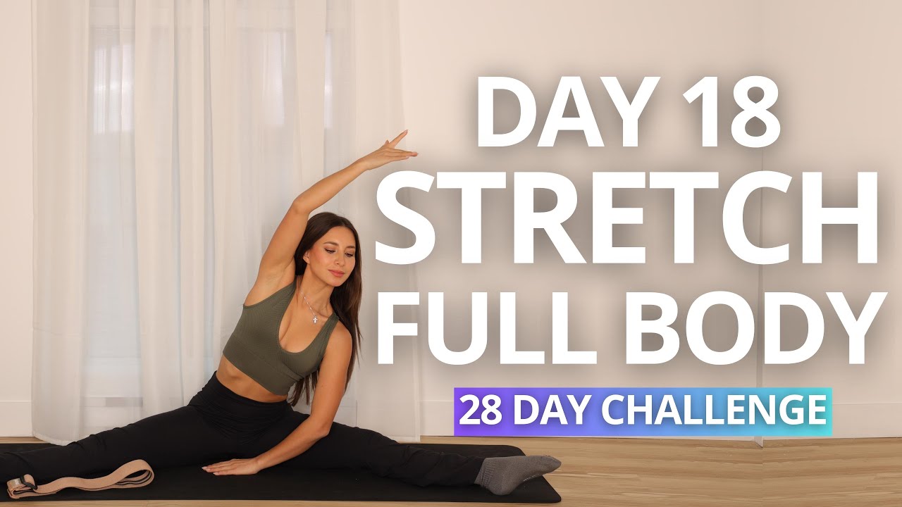 Try This Meditative Stretch Routine For Deep Relaxation | Day 18 Mind Body Challenge