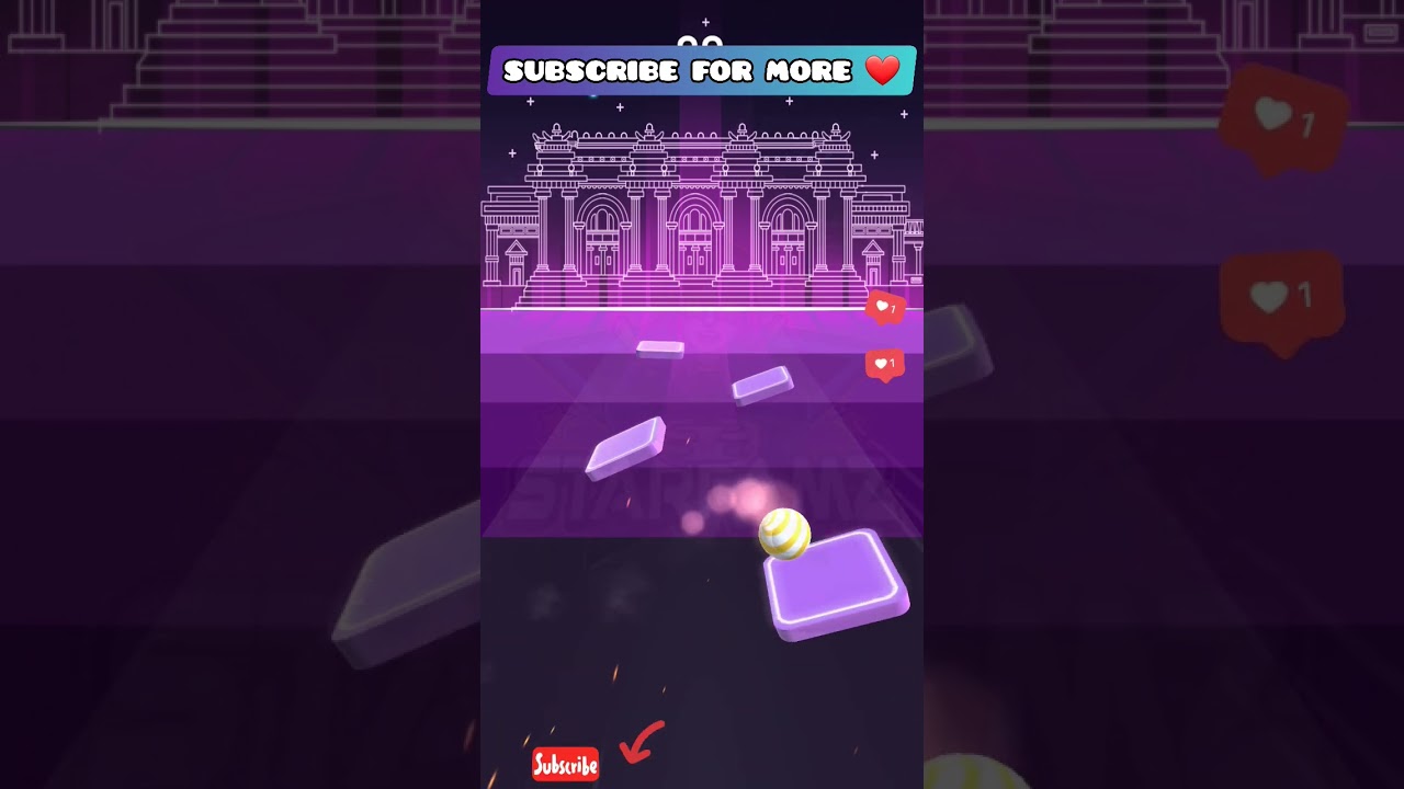 Pirates Of Caribean [Tiles Hop Ball] #starfamz #shorts #shortvideo #fypシ #fyp #musicgameplay