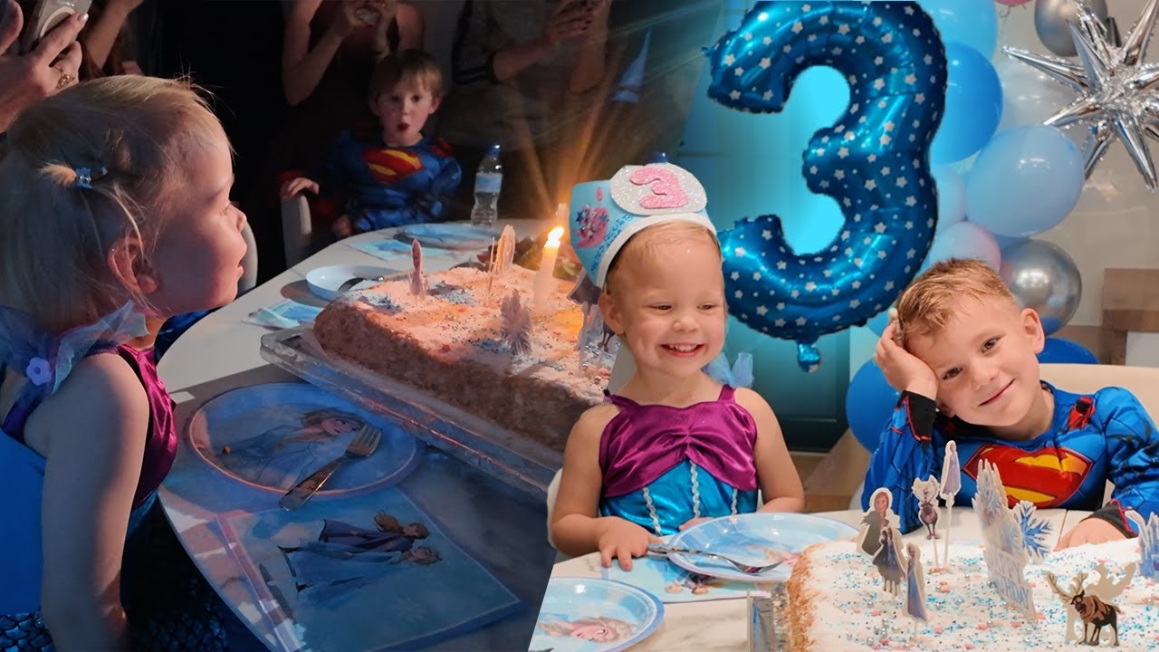 VLOG: АНЮТЕ 3 ГОДА! ОТМЕЧАЕМ ДР НАШЕЙ ПРИНЦЕССЫ! 22.02.25