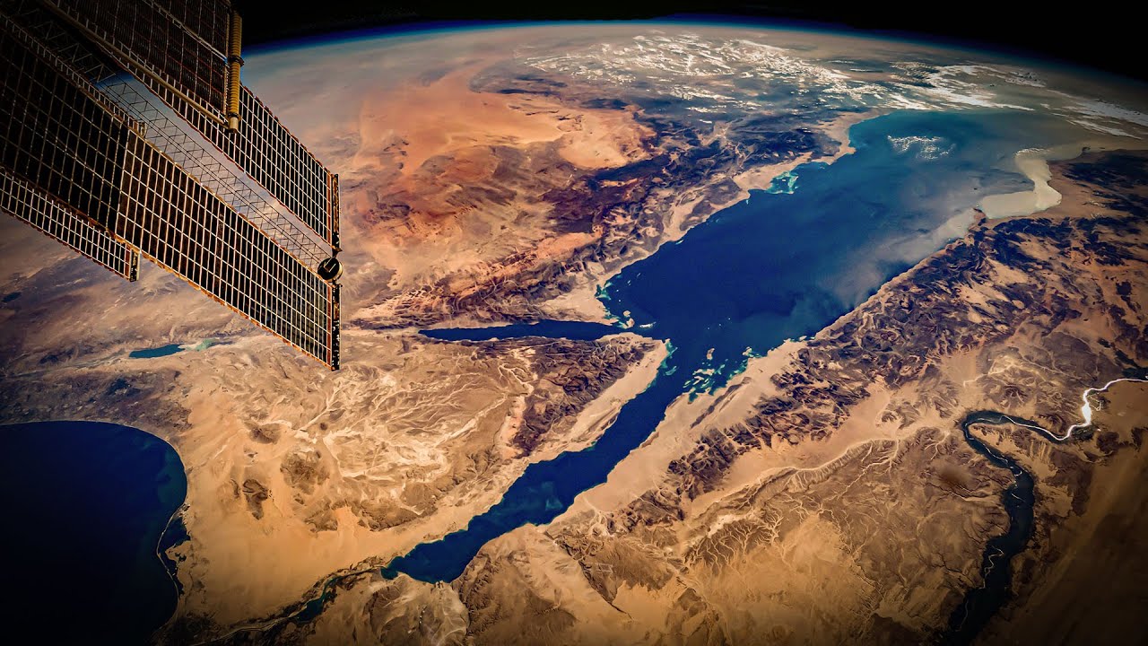 ISS Timelapse - Red Sea Southbound (25 Dec 2024)