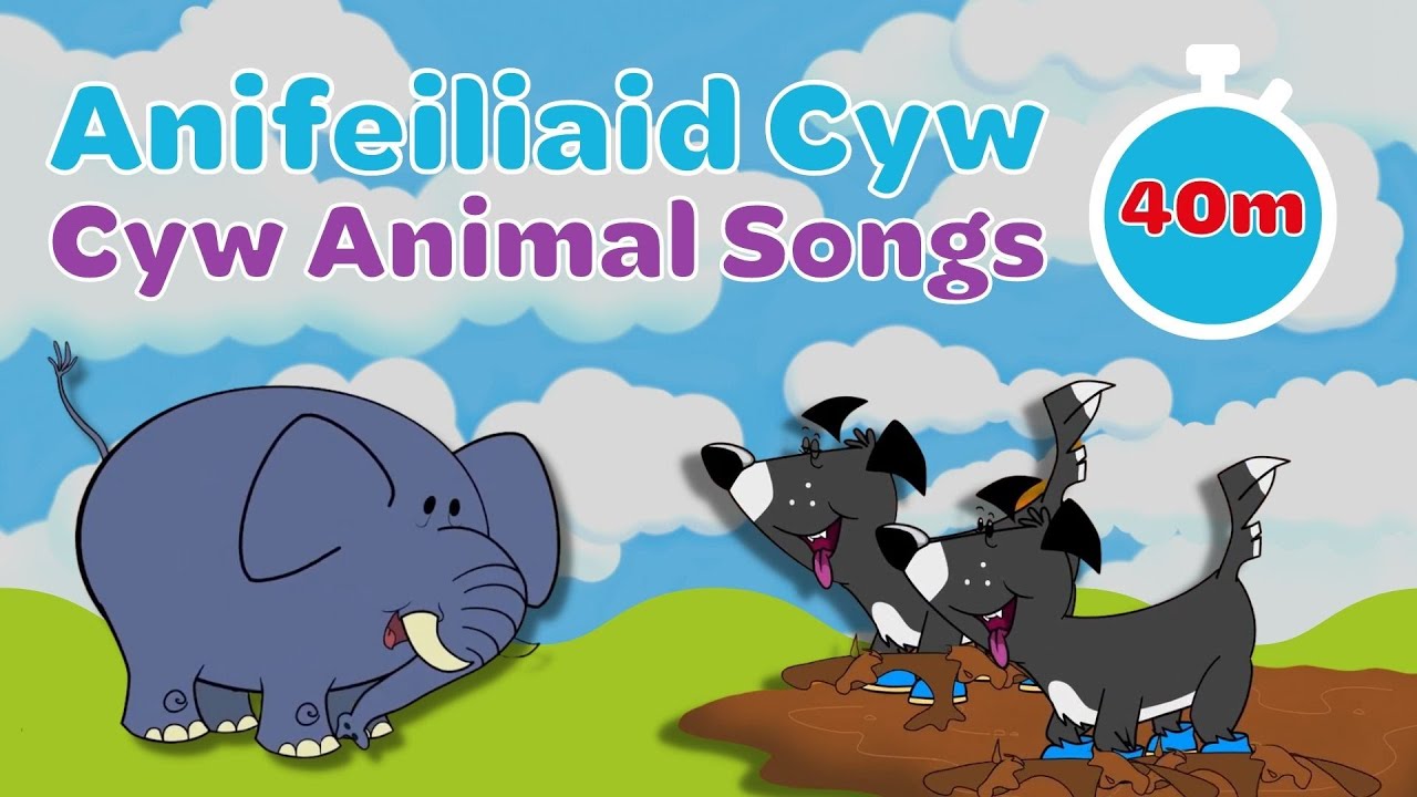 Caneuon yr Anifeiliaid | Welsh Animal Songs for Children | Cyw