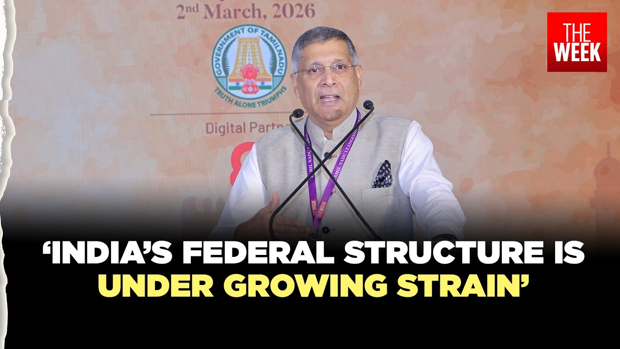 Arvind Subramanian, Former Chief Economic Adviser speaks at THE WEEK Tamil Nadu Leadership Summit