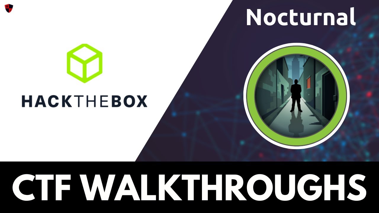 HackTheBox Nocturnal | IDOR and Command Injection | CTF Walkthrough #34